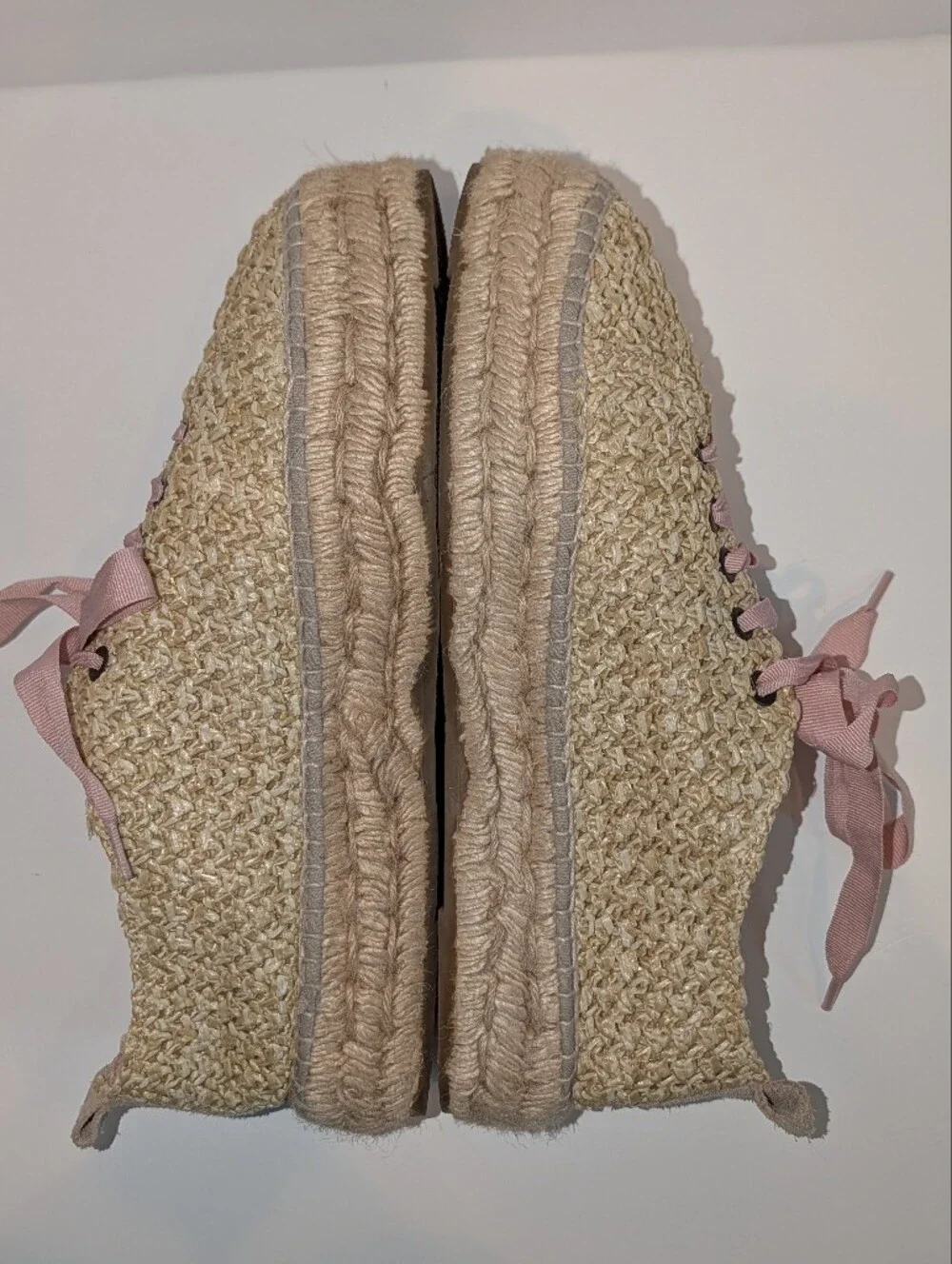 Women's Manebi Yucatan Sneaker Espadrilles, Size 42EU (11.5 US), tan